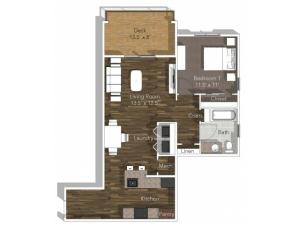 1 Bedroom Apartment at Verandas