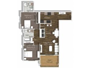 2 Bedroom Apartment at Verandas