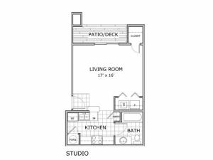 studio floor plan image
