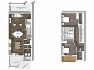 2 Bedroom Floor Plan