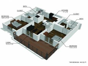 Two Bedroom A