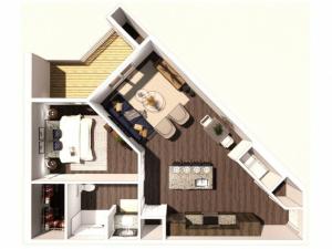 1 Bedroom A (ADA)