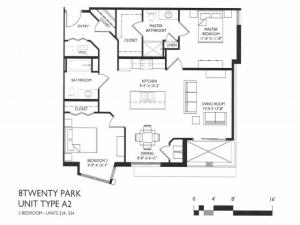 2 Bedroom Style A2