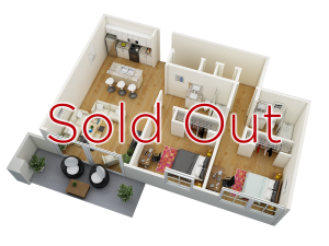 2 Bedroom 2 Bathroom