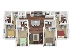 4BR/ 4 BA