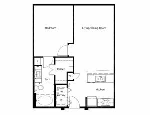 1 Bedroom 1 Bath