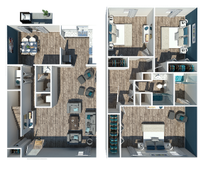 Three Bedroom | 2.5 Bathroom