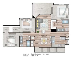 1401 Square Feet
