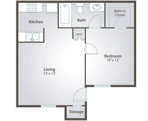1BR/1BA - THE REVEILLE