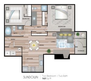 949 Square Feet
