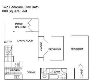 2/1 |  Apartments For Rent In Austin TX | Centennial Place Apartments