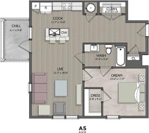 Vecina A5 Floor Plan
