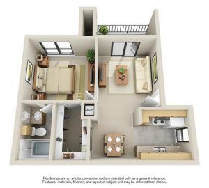 Silverado A1 One Bedroom