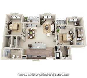 Naples Floor Plan Image