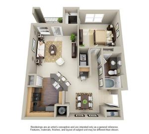 A1 Floor Plan Image