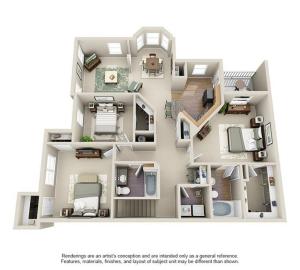 C1 Upper Floor Plan Image