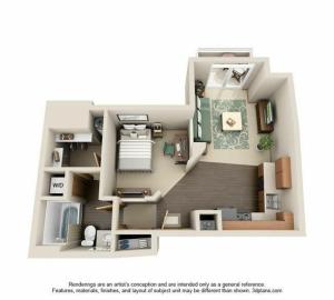 Marketplace Flats Deluxe Studio Apartment