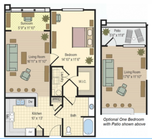 1 Bedroom, 1 Bath Renovated