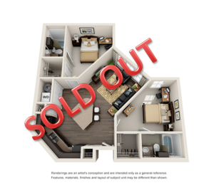 2 bedroom apartments in md