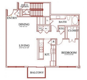 A7TH 1x1 960 sqft
