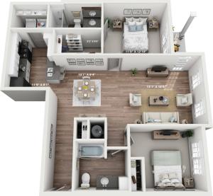 Oak 2 Floor Plan Image