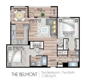 1185 Square Feet