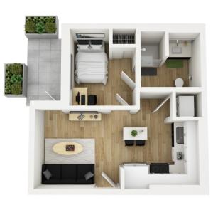 1x1 Courtyard