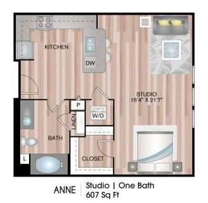 Studio Floorplan