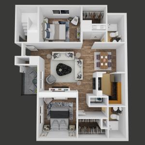 2 Bedroom 2 Bath