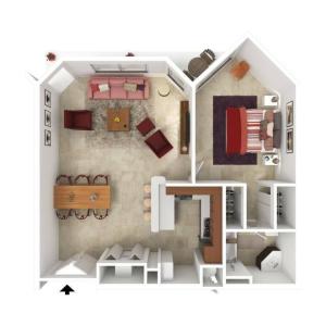 1 Bedroom 1 Bath