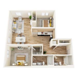 B3 - Two Bedroom