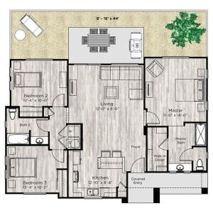 3Bd2Ba_1,289SF_Haven