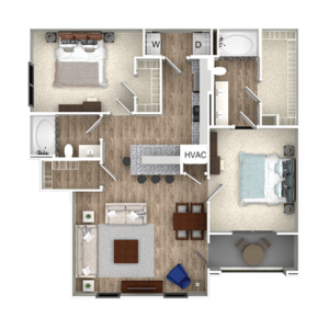 The Collins Abita Floor Plan