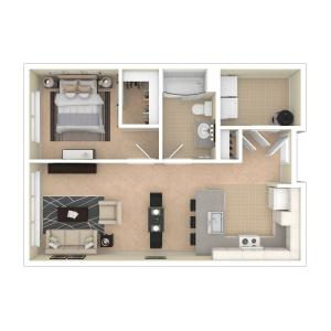 1 Bedroom Apartments  | Apartments for Rent in Kent WA | Midtown 64