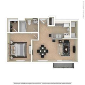 One Bedroom | Apartments in Denver CO | Dayton Meadows Apartments