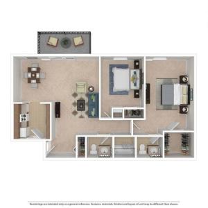 Toftrees Parkgate 2BD 1.5Bath 921sqft