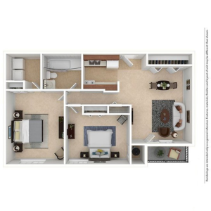 WaltonHeights 2BD 1Bath 750sqft