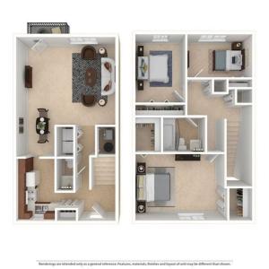 WaltonHeights 3BD 1.5Bath 1200sqft