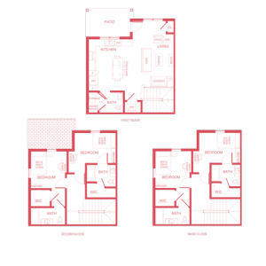 4x4.5 Townhome