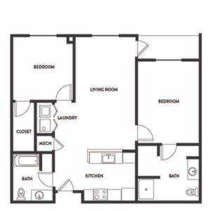 2 Bedroom ADA