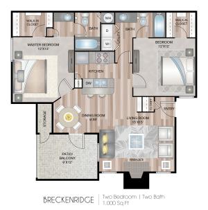 1000 Square Feet