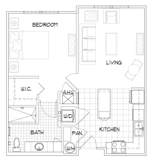 1 Bedroom 1 Bathroom