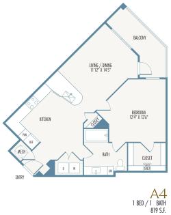 Tribute at the Rim Floor Plan A4