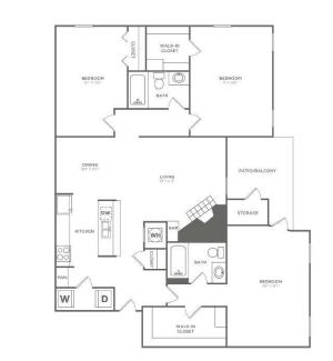 The Hank | 3 bed 2 bath | 1495 sq ft