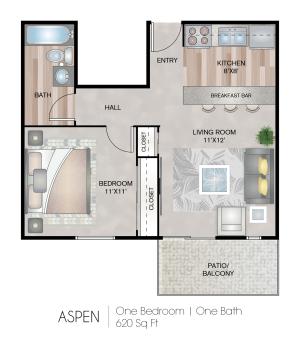 620 Square Feet