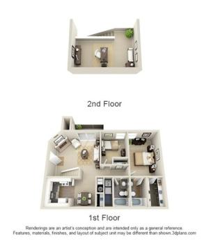 Two Bedroom | Denver CO Apartments | Avens Point