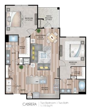 1115 Square Feet