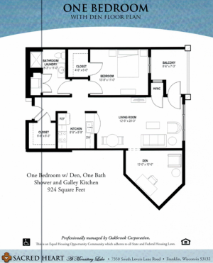 1 Bedroom with Den