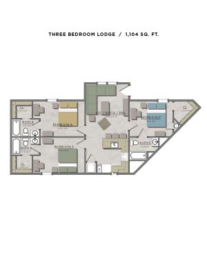 3 BR Lodge