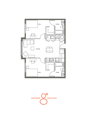 2 Bed, 2 Bath